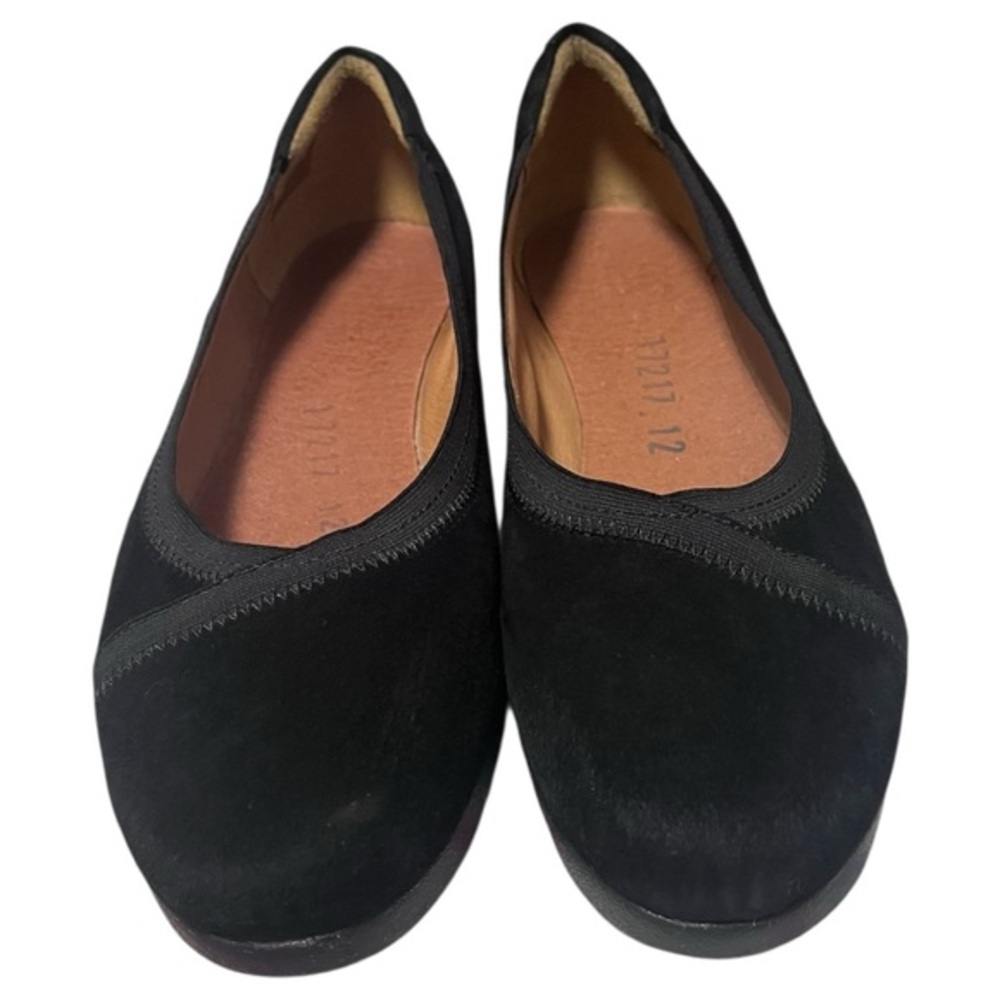 Clarks Artisan Daelyn Hill Women's Black Suede Flats Size 12